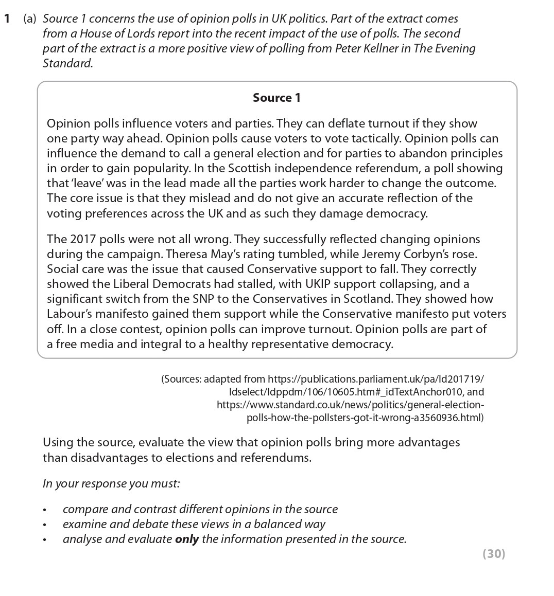 Using-the-source,-evaluate-the-view-that-opinion-polls-bring-more-advantages-than-disadvantages-to-elections-and-referendums-Edexcel-A-Level Politics-Question 1-2021-Paper 1.png